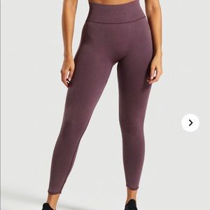 Gymshark Studio Leggings - Berry Red